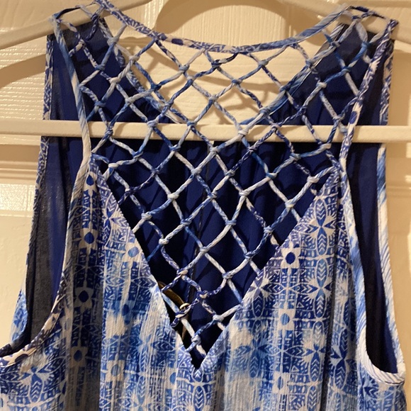 Ramy Brook dress Jordana print mini dress medium BRAND NEW! - Picture 5 of 9